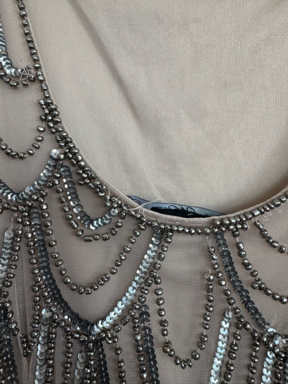 Pisarro Nights Beaded Mini Dress - Picture 6 of 8
